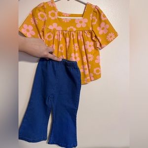 Strawberry kids jam outfit
